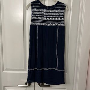 THML Embroidered Mini Dress